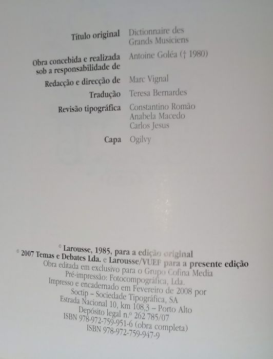 Dicionário Temático Larousse