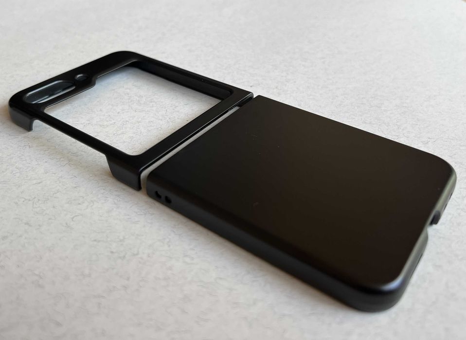 Samsung Galaxy Flip 5 чохол чорний матовий пластик чехол накладка