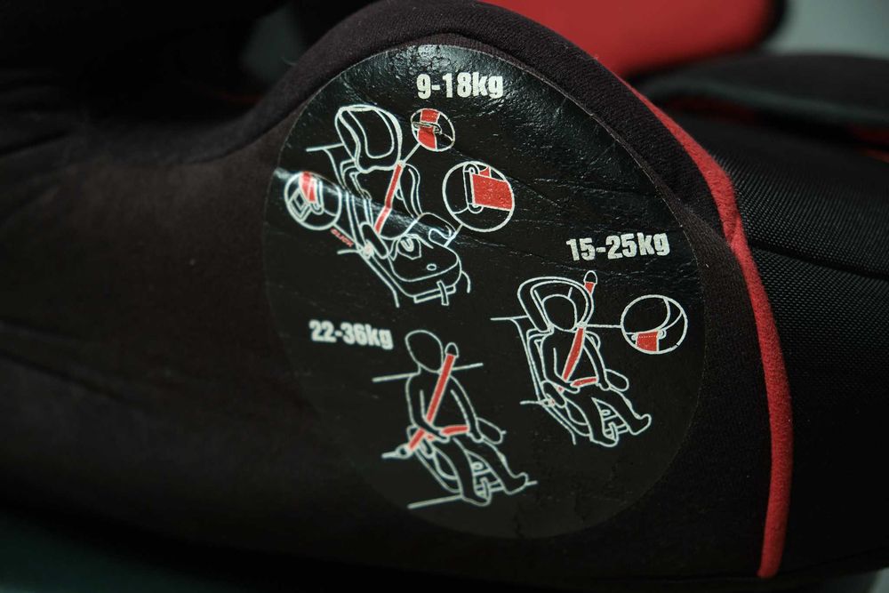 Автокрісло дитяче Berber, 9-36 кг, в гарному стані