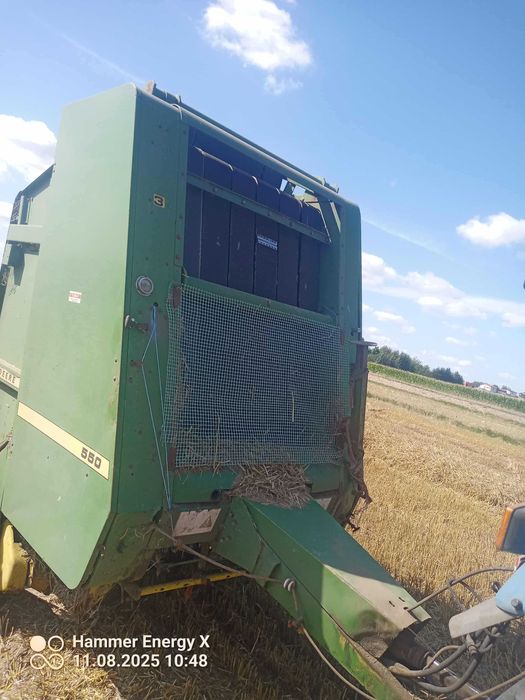 prasa John Deere 550