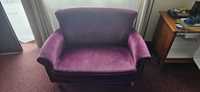 Sofa, fotele kolor fiolet