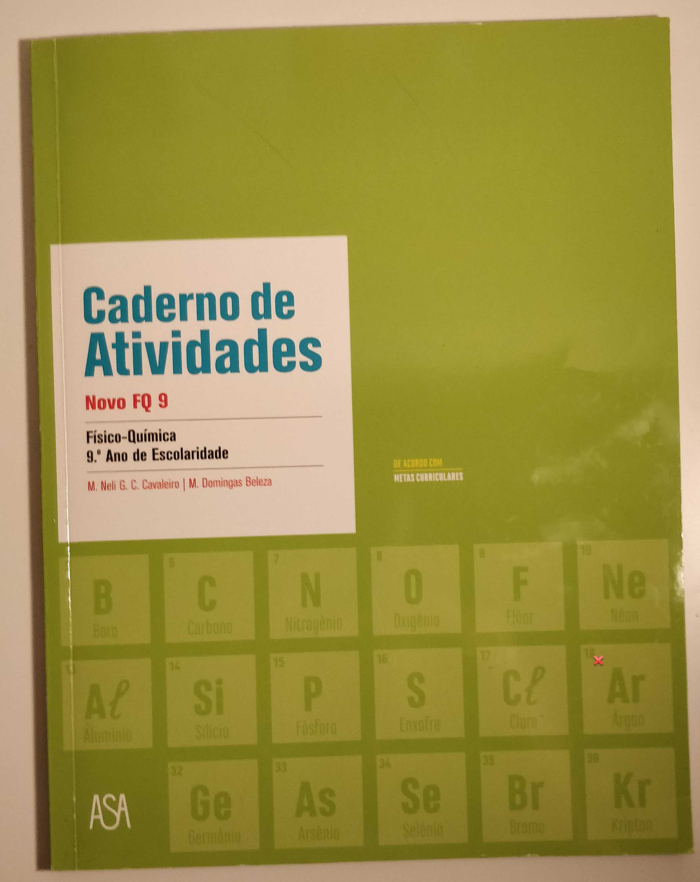 Livros escolares / Cadernos de Atividades - 9º Ano - Novos