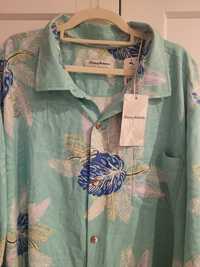 Koszula XXXL tommy bahama silk 100% jedwab