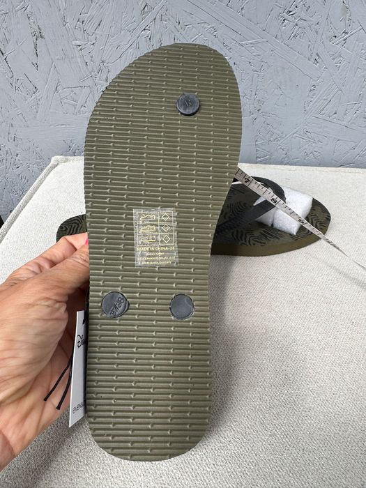 Nowe japonki klapki EVEN & ODD Disney zielone 37 / 38