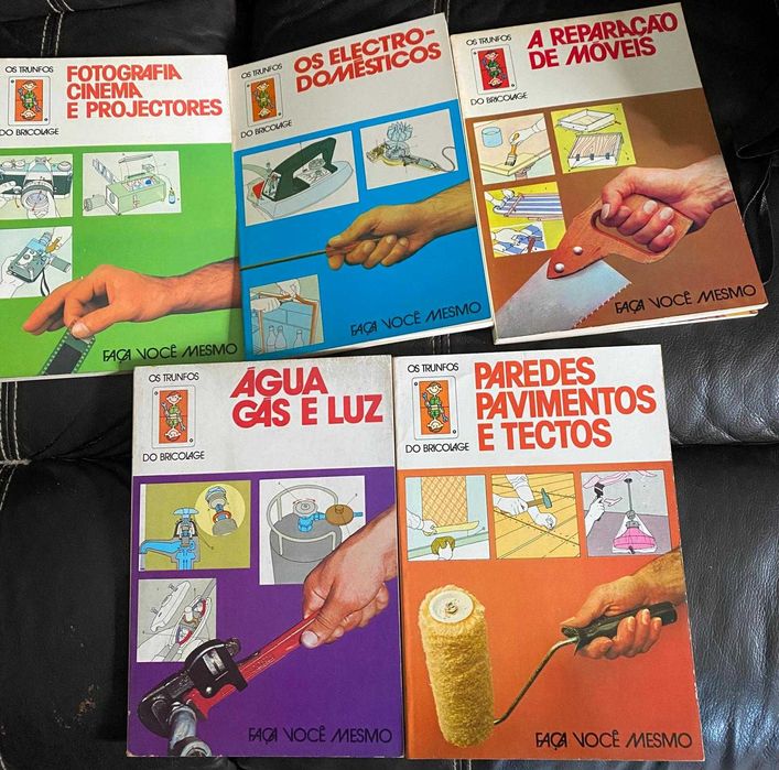 livros da coleção Faça voce mesmo - O Triunfo do Bricolage