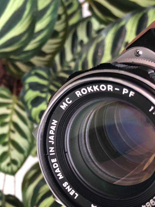 Фотокамера Minolta SRT 101 Обєктив Minolta Rokkor PF MC 55mm 1.7