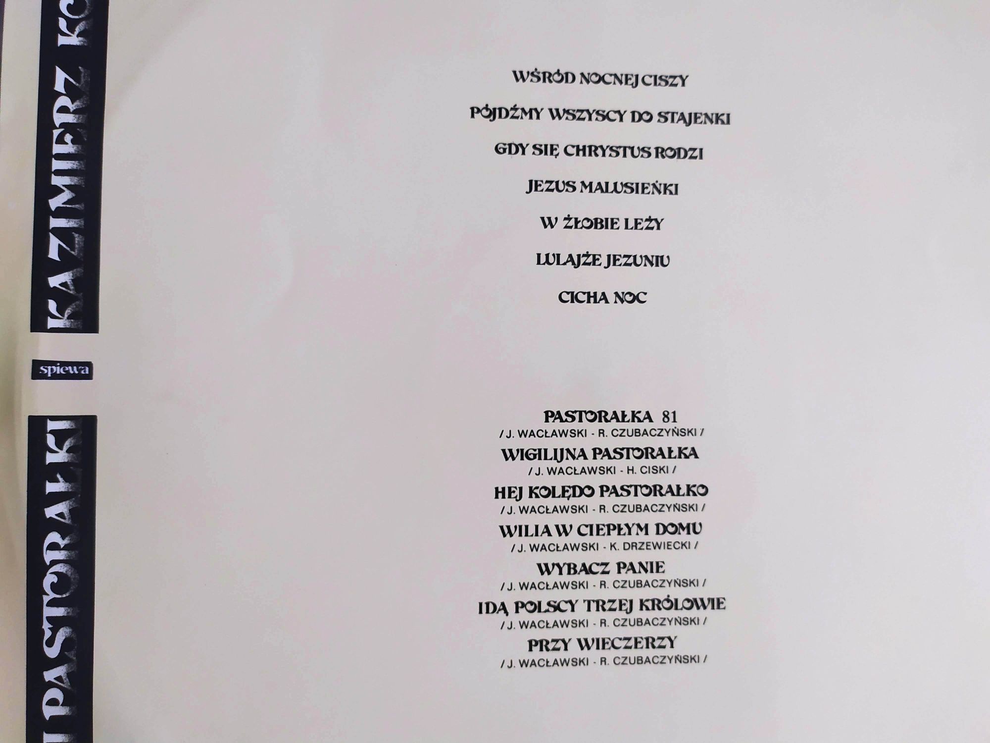 Płyty winylowe duże - Kolędy i pastorałki