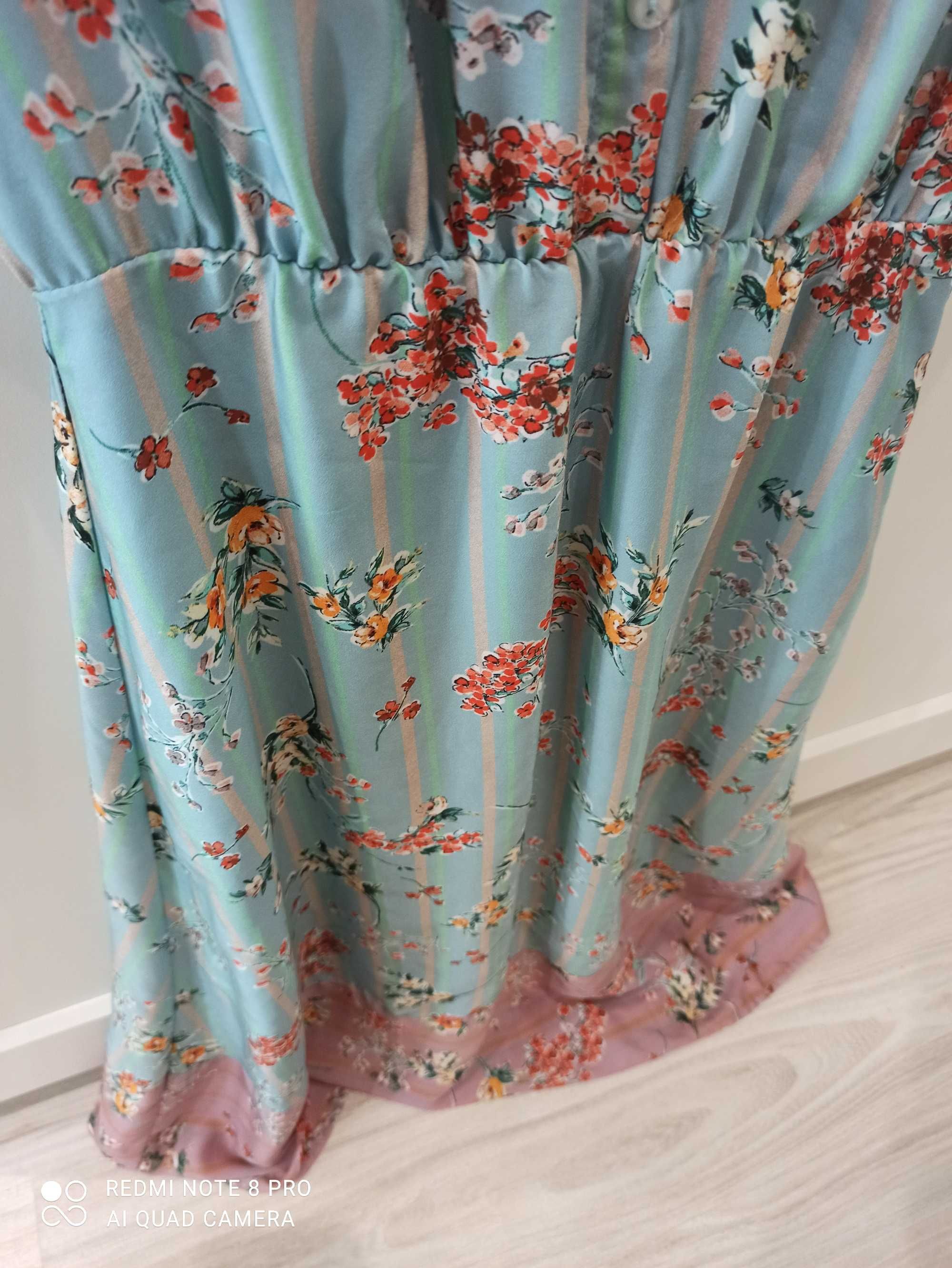Sukienka retro Reserved vintage elegancka