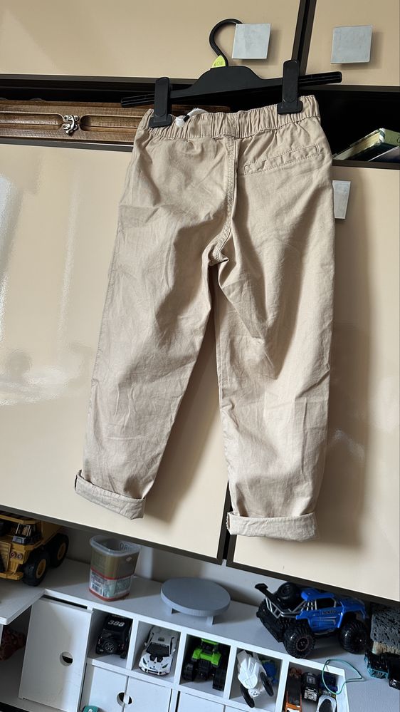 Брюки, штани, беж, літні H&M