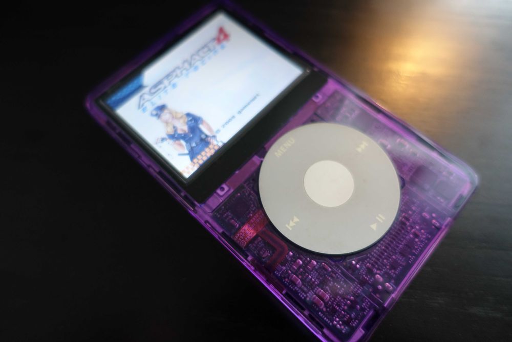 Apple iPod Classic 5G Neon Purple Special Edition Wolfson DAC 55+ Gier