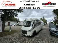 Carthago Chic C-line I 5.0QB Mercedes AUTOMAT, ALDE  TV, skórzana tapicerka, Linea Moderna,