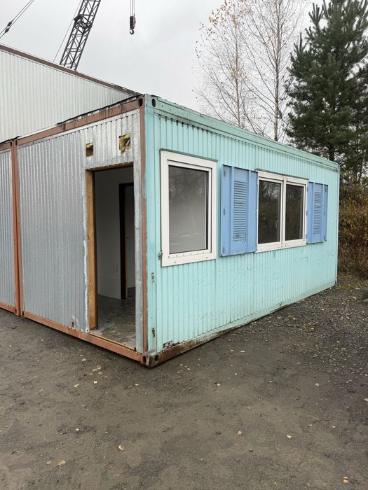 Kontener biurowy / socjalny / mieszkalny 6 m x 3 m
