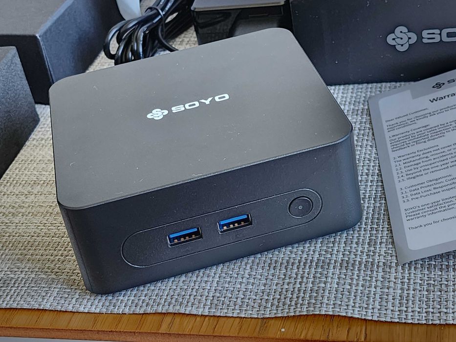 Міні ПК (MINI PC) SOYO M2 PLUS  16GB/512GB SSD intel N100 12th Gen