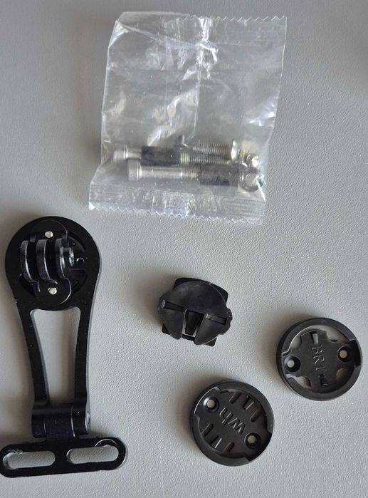 BSSOK Gub Regulowany uchwyt rowerowy kompatybilny z Garmin Edge