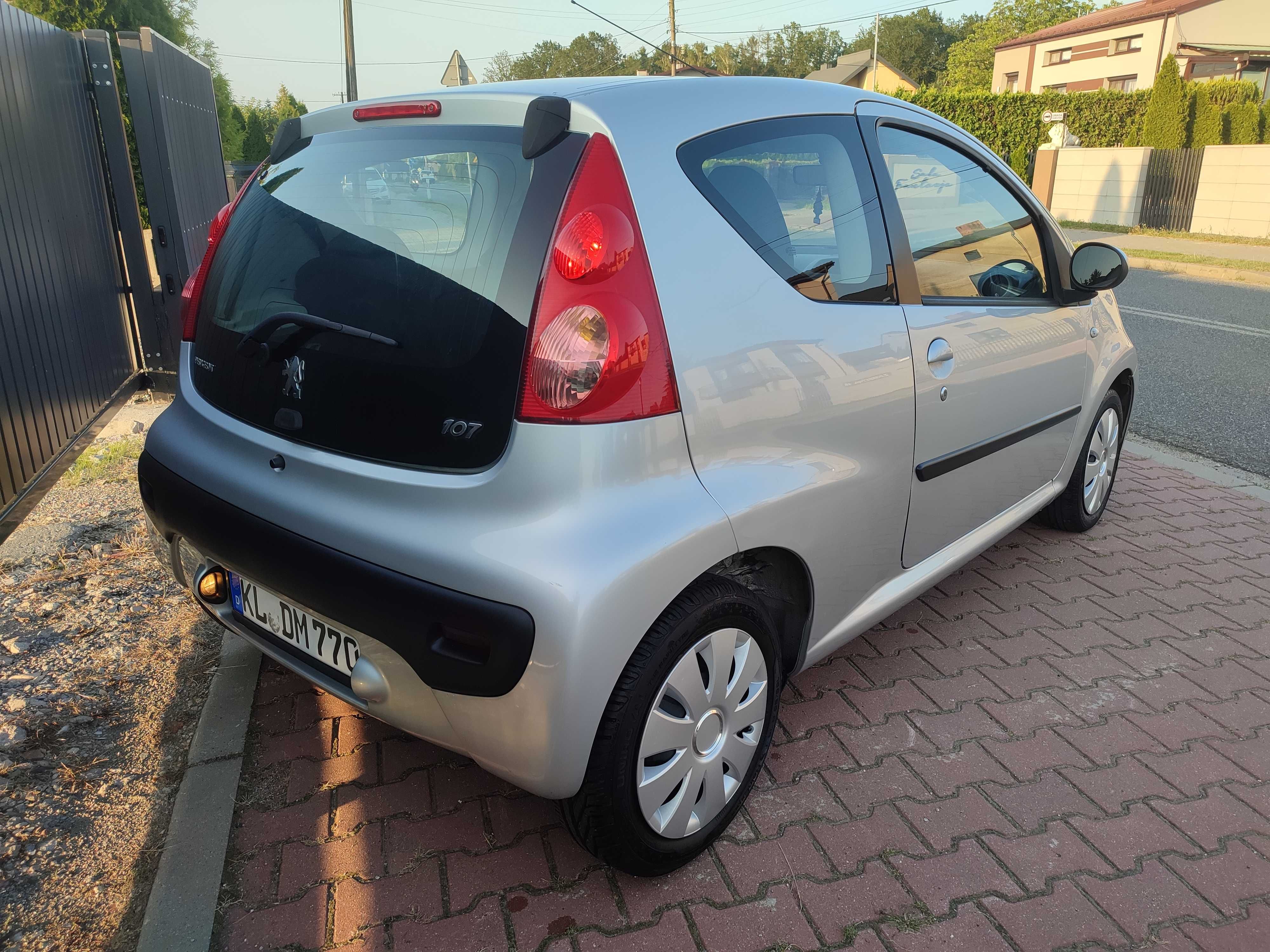 Peugeot 107 Lift 2009 1.0 68 KM Klima Bez Korozji Niemcy C1 Aygo