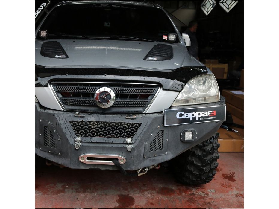 Kia Sorento 2002-2009 рр. Дефлектор капота (EuroCap)