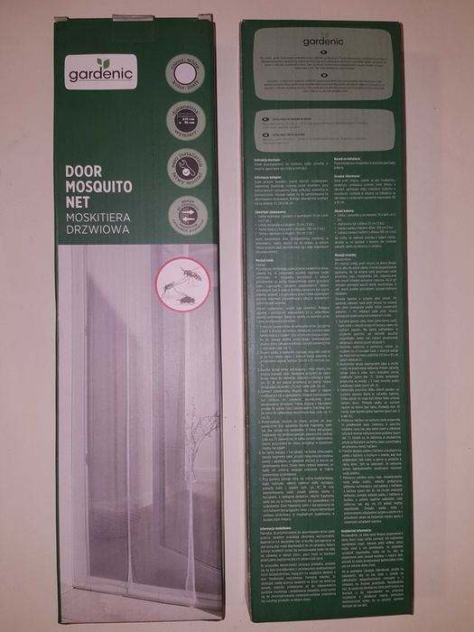 Moskitiera przeciw Owadom (Drzwiowa) Biała