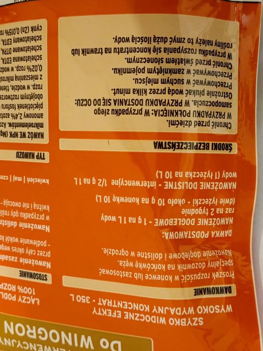 Nawóz do winogron Magiczna Siła Substral