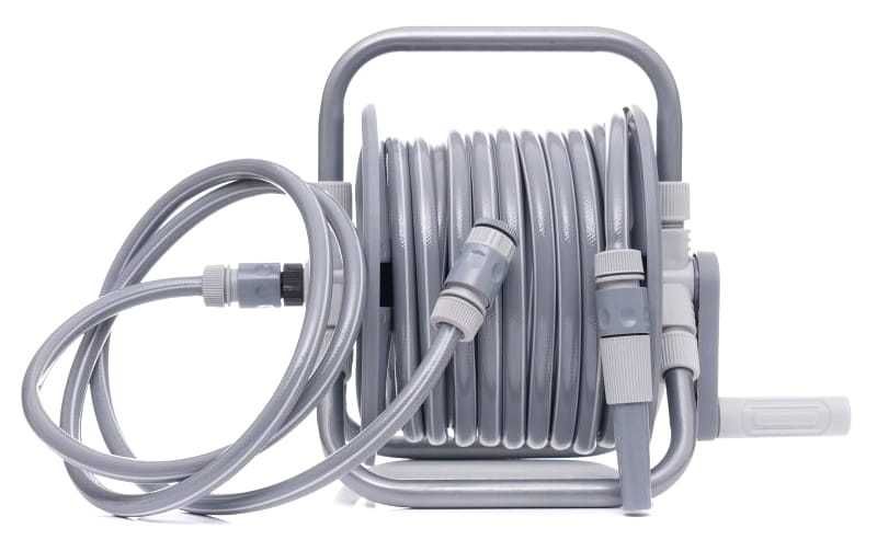 KRAFT&DELE Wąż Stojak Ogrodowy Zwijany Na Bębnie 20m 3/4" KD2079