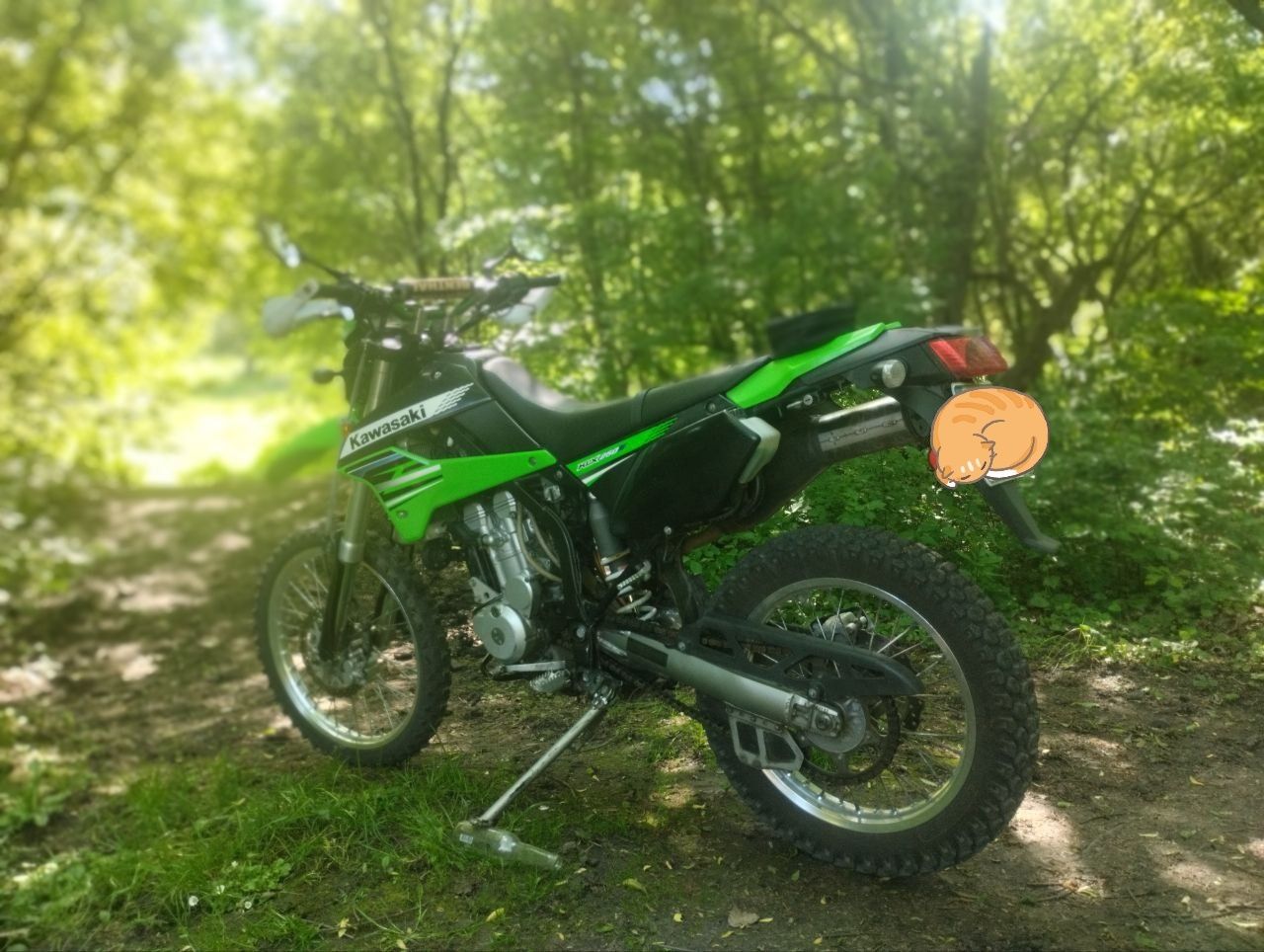 Продам мотоцикл Kawasaki klx 250