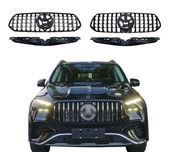 Решетка радиатора рестайлинг Mercedes Benz W167 V167 GLE coupe GT