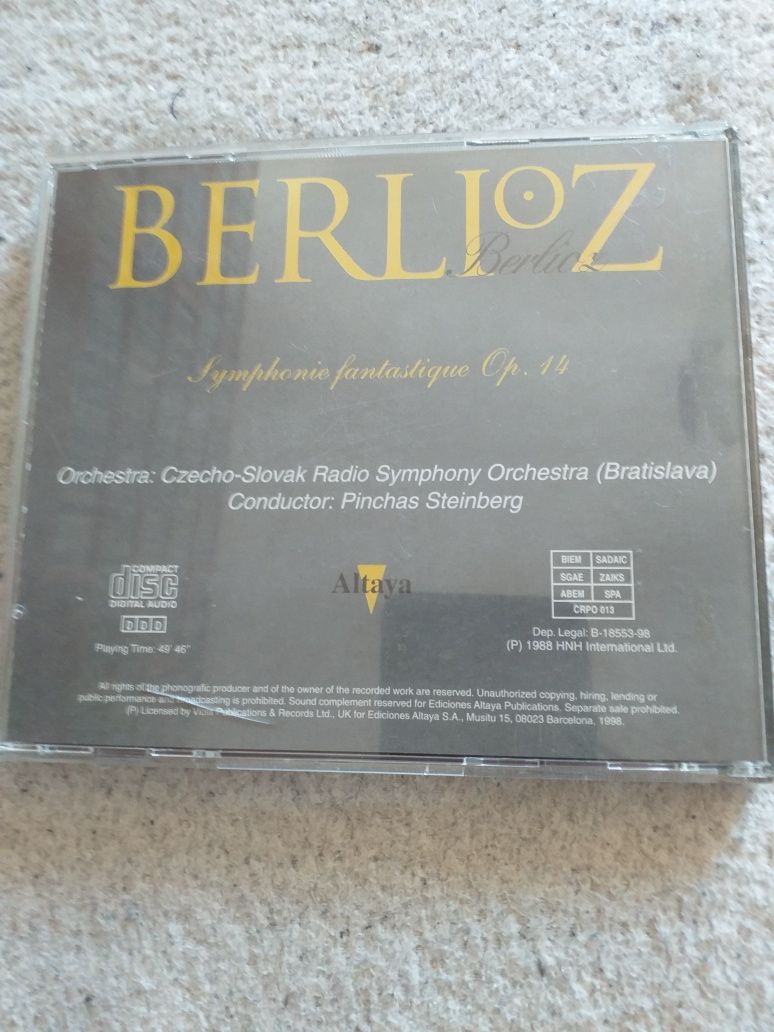 Płyta CD Berlioz  Muzyka romantyczna