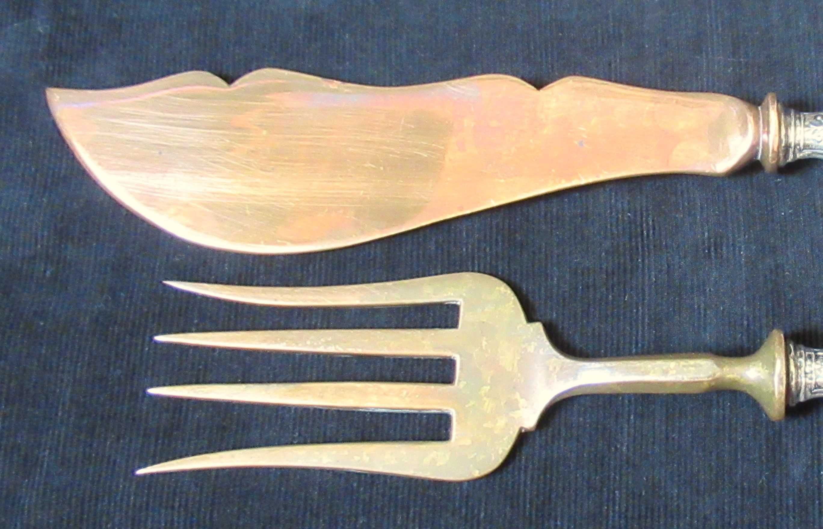 Trinchantes de Peixe em Prata Séc. XIX/XX (Ref. 18)