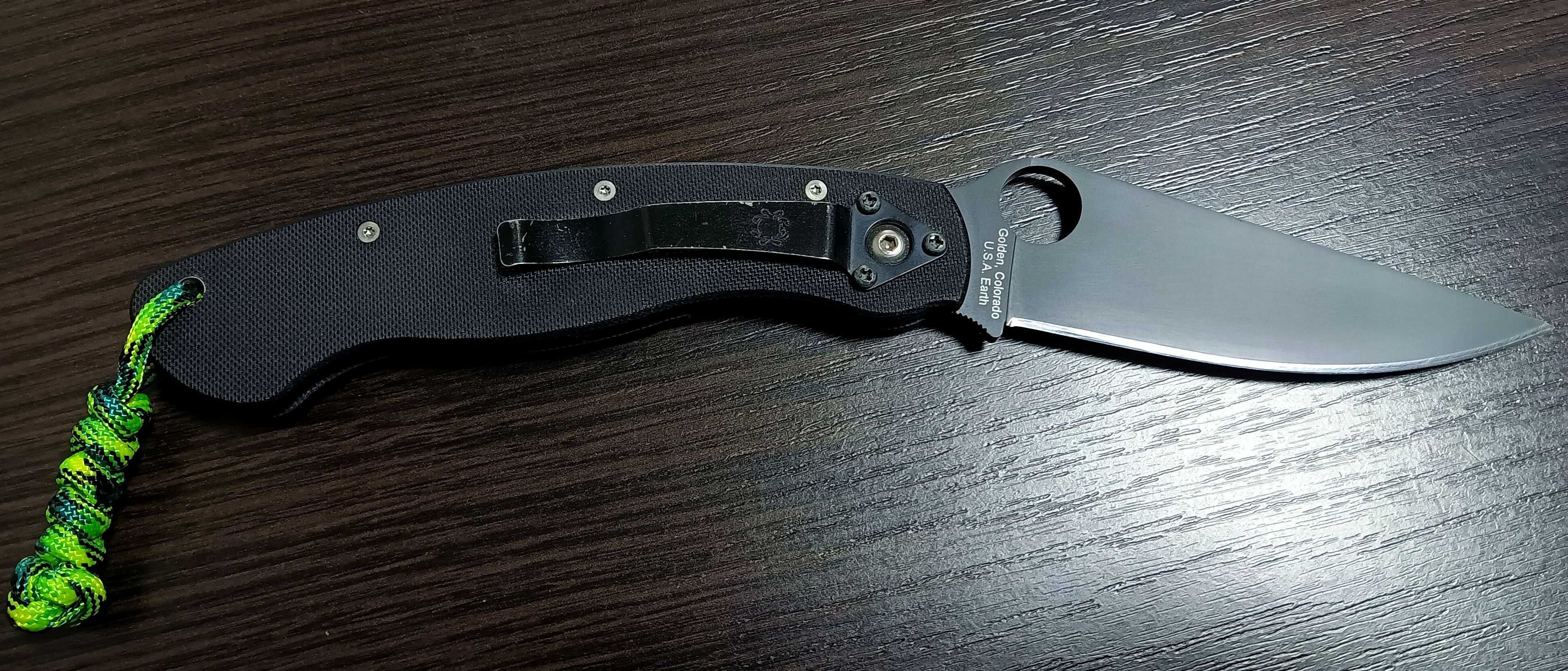 Spyderco Military (насічка Dino Jimping)