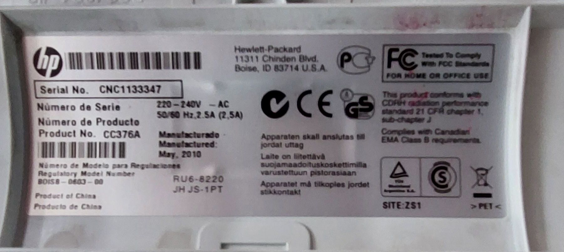 HP Color LaserJet CP1215