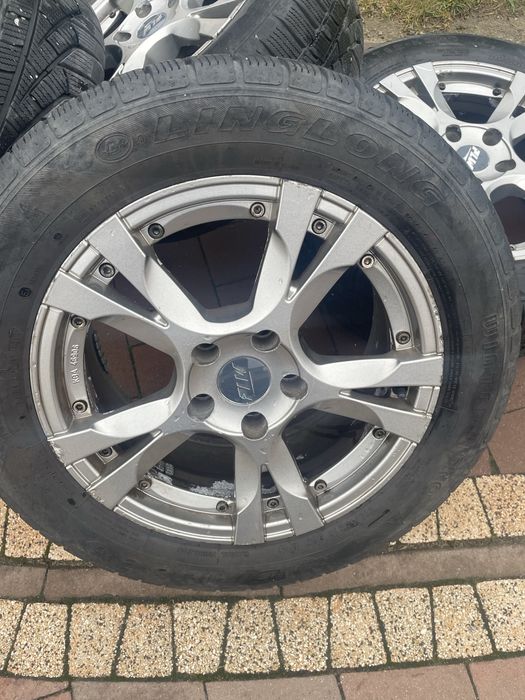 Opony zimowe wraz z felgami 5x112 opony 215/55/16