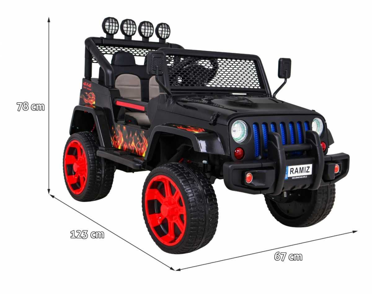 Auto na akumulator NEW Raptor DRIFTER Napęd 4X4 kolory PA.S2388