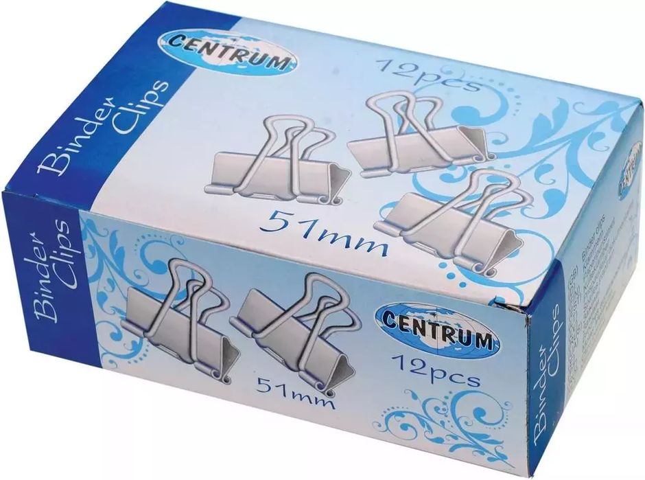 Klipsy 51mm 12szt. Centrum. Nowy Produkt
