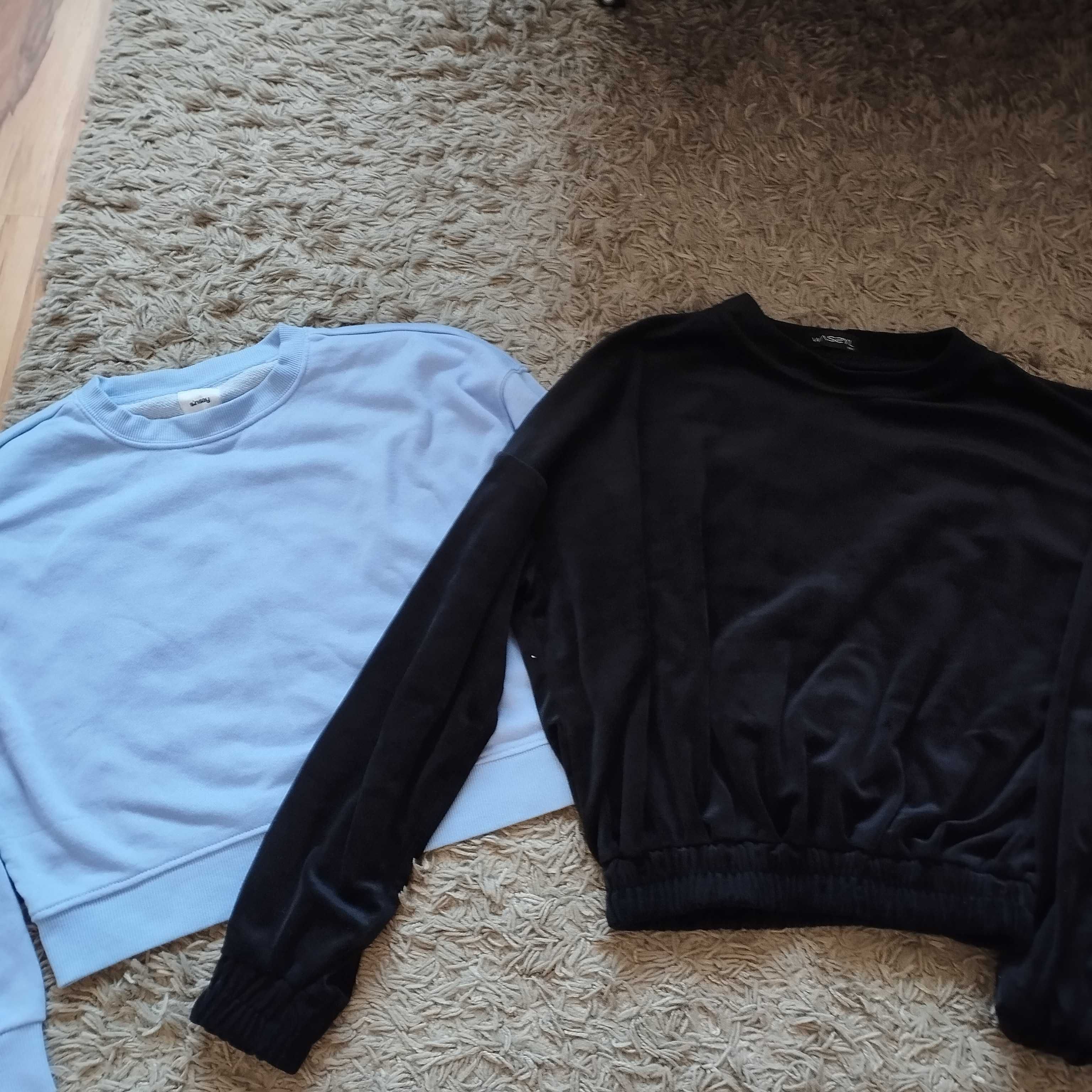 Zestaw bluz crop top rozm xs