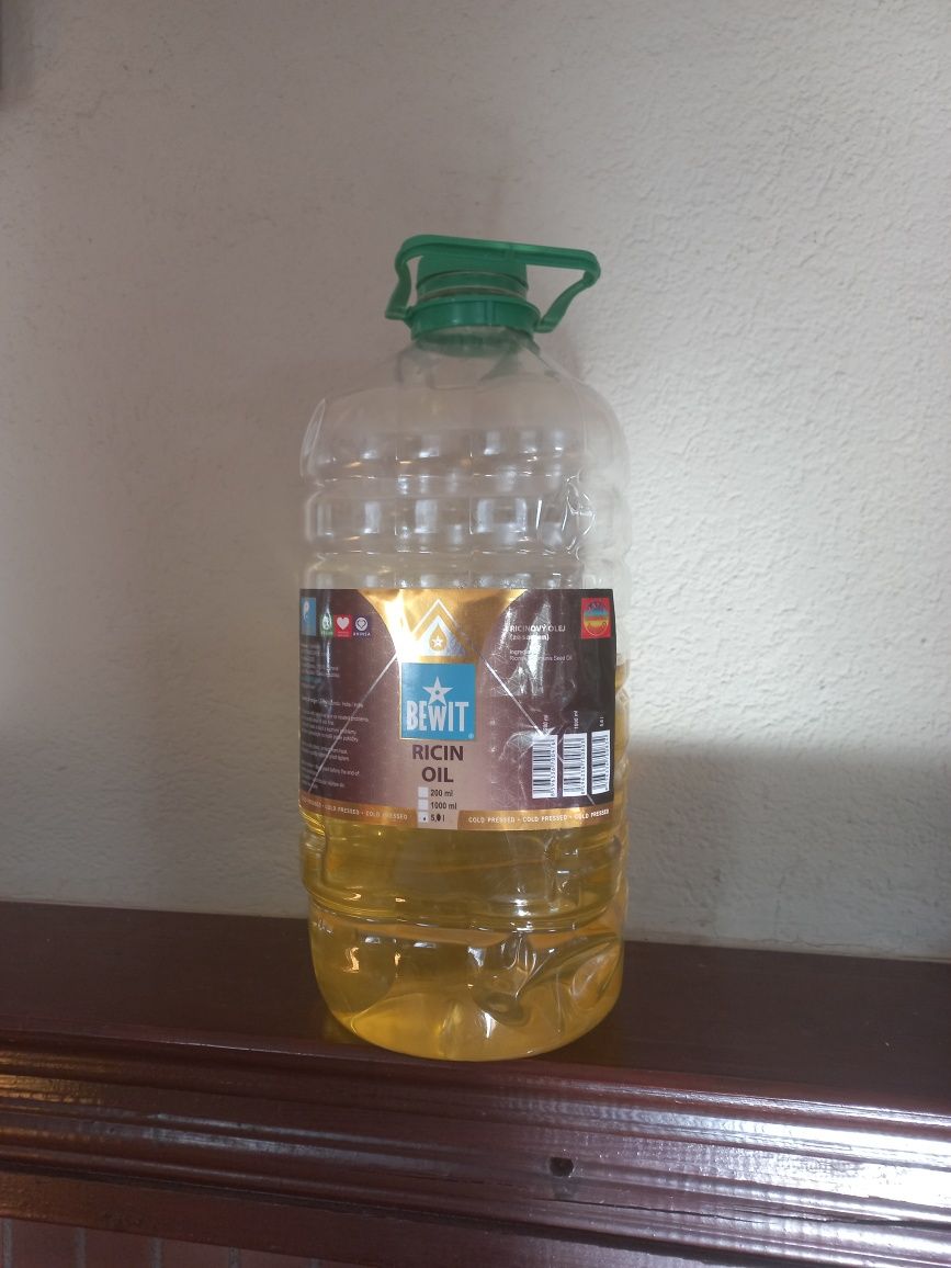 BIO olej rycynowy "BEWIT" - ok.2,5l - CERTYFIKOWANY, organiczny