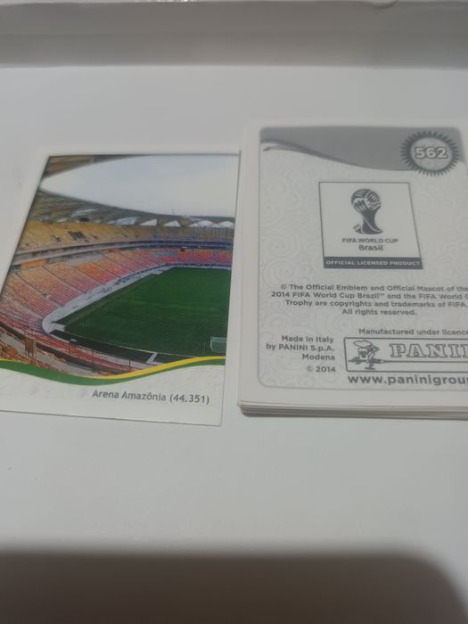 Cromos do mundial do Brasil 2014