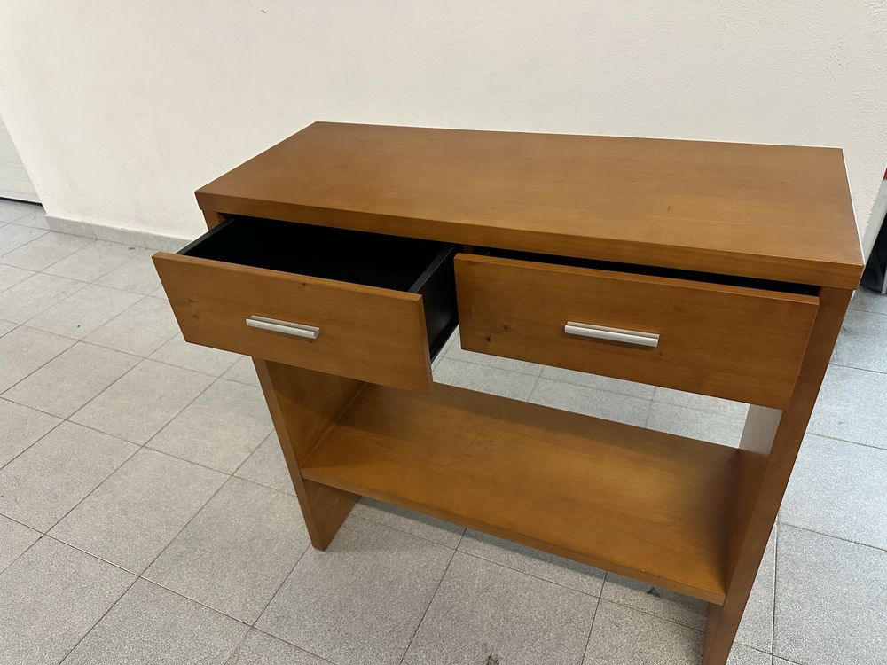 Mesa de entrada / aparador / consola cor cerejeira