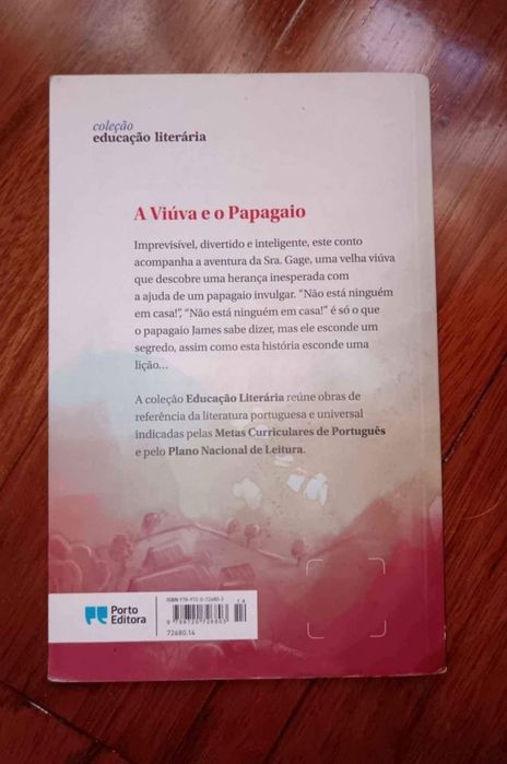 Livro: A Viúva e o Papagaio