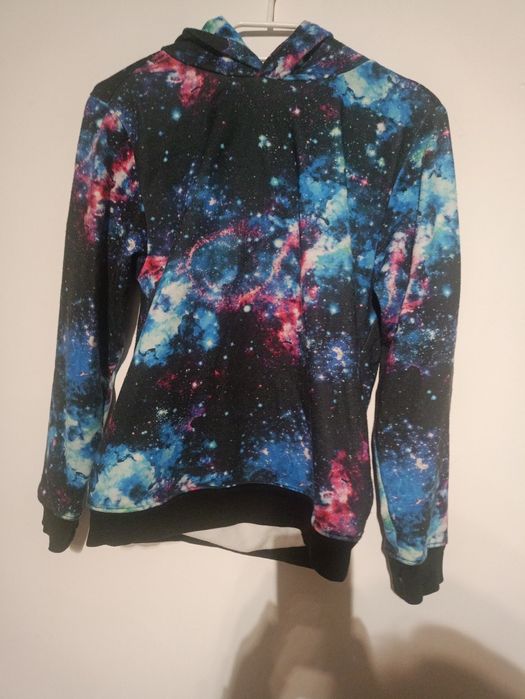 Ciepła bluza z kapturem damska