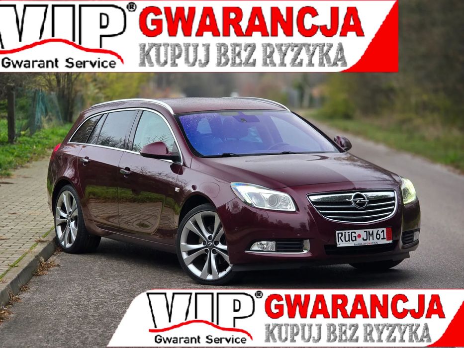 Opel Insignia FULL_2,0D_195KM_4x4_Manual_Skóry_Nawi_Xenon_Wentylacja_GWARANCJA_12M.