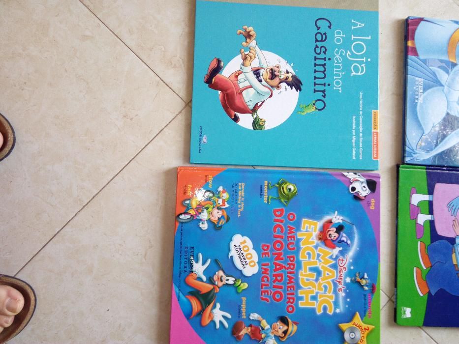 diversos livros usados para crianças - 4€ e 8€ cada