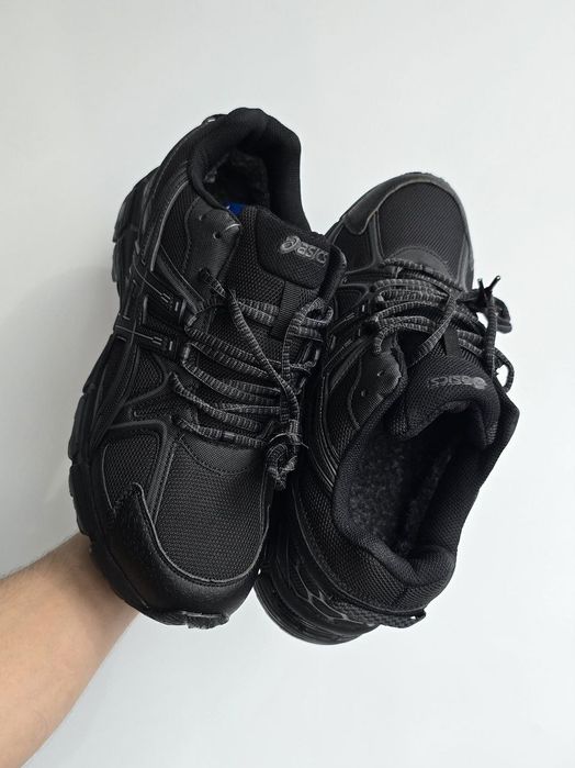 Великі розміри до 32см см, зимові термо кросівки Asics gel