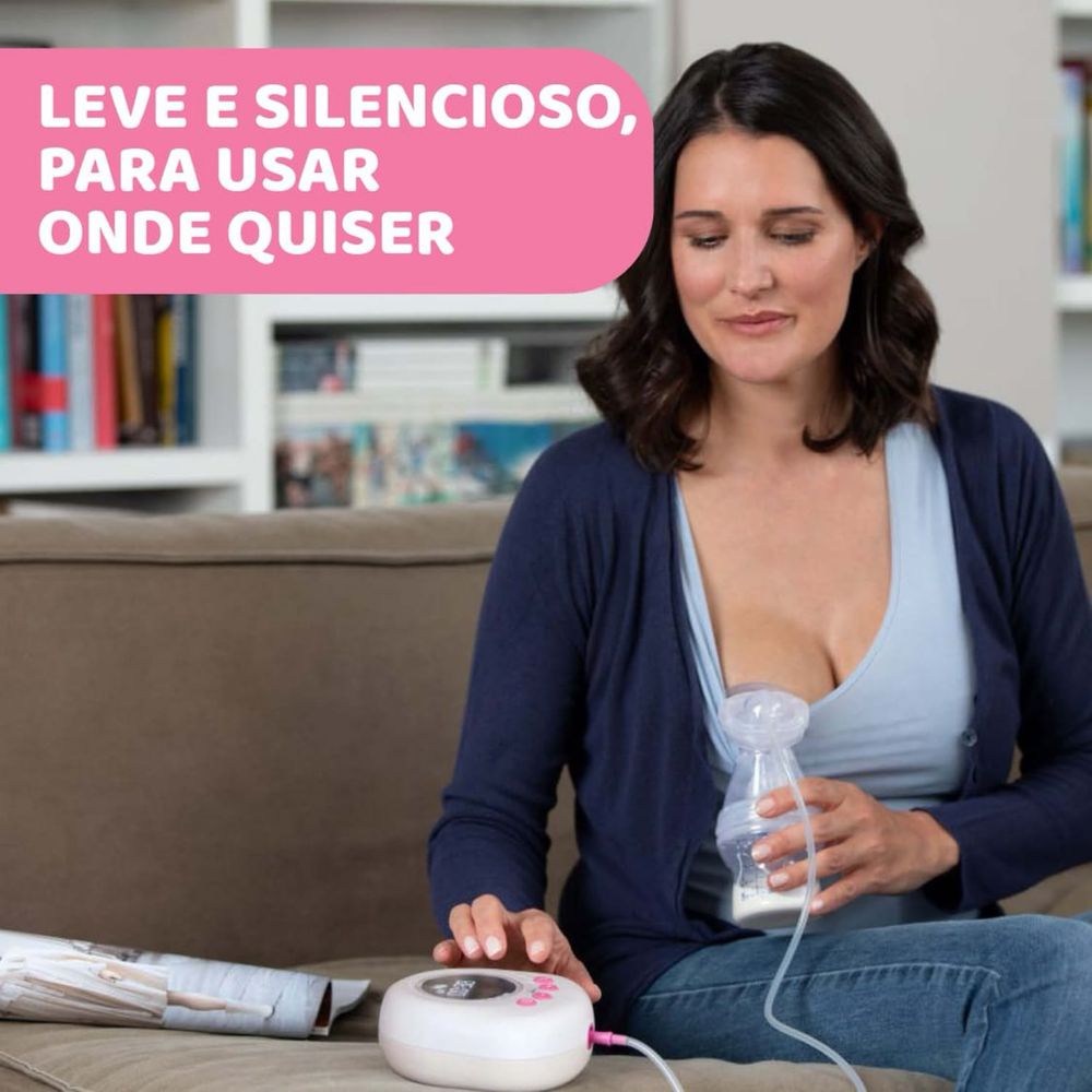 Bomba elétrica tira leite