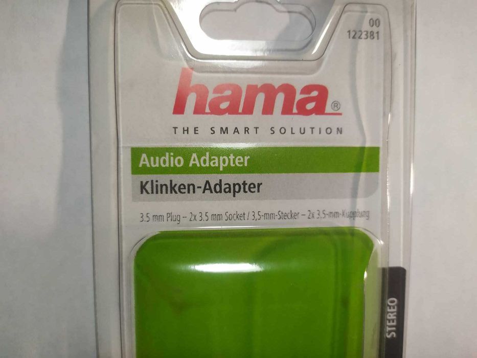 Hama Rozdzielacz ROZGAŁĘŹNIK JACK 3,5mm Stereo