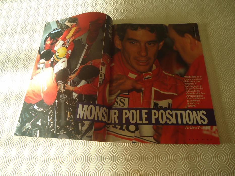 Revista francesa VSD Formule 1 - Ayrton Senna (1992)