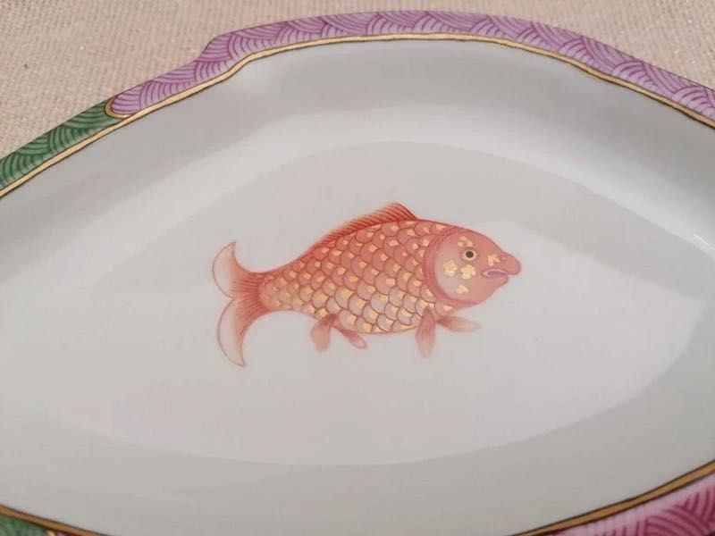 Par de Covilhetes Peixe Coleção Museu Arte Antiga, Vista Alegre