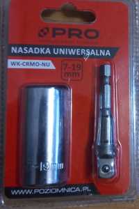 Nasadka uniwersalna PRO 7-19 mm