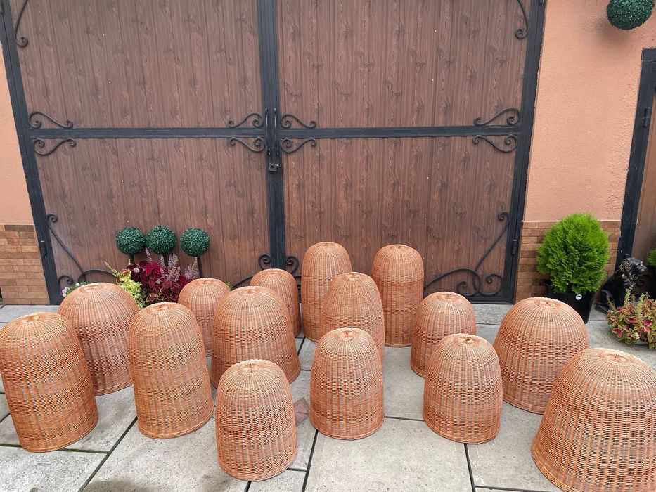 Світильники плетені з лози, виготовляємо на замовлення