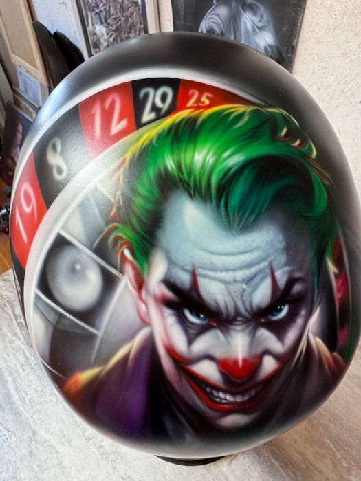 Розпис шоломів аерографія