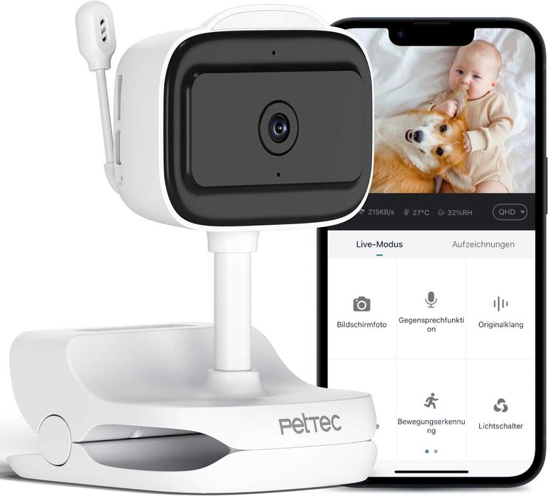 Niania elektroniczna WIFI Monitoring Tryb nocny czujnik temperatury738