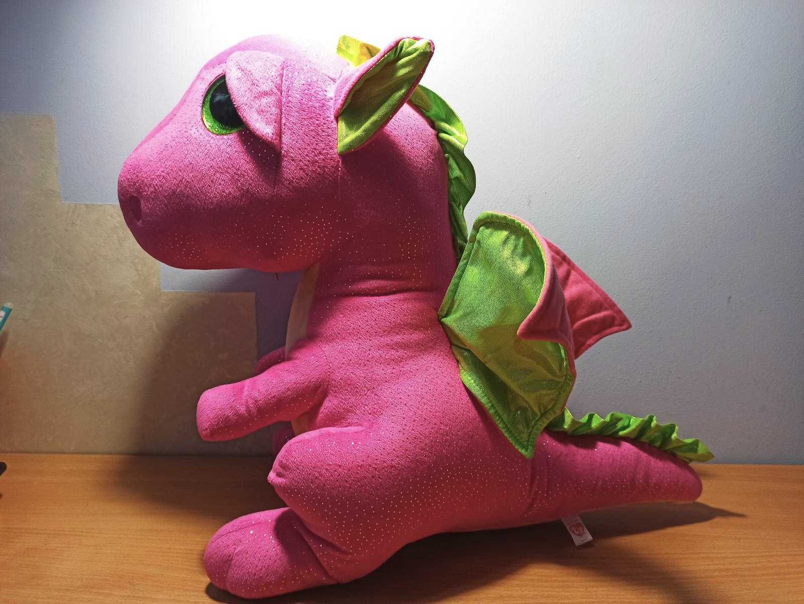 Дракон глазастик.Darla the Dragon - Beanie Boos TY toys 40см